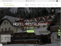 Website Screenshot Präbichlerhof - Maria Strohmeier