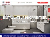 Website Screenshot Ralf-Peter Proprentner