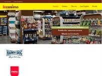 Website Screenshot Zoofachgeschäft - lezanimo Lieboch GmbH & Co KG