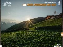 Website Screenshot Berggasthaus Dalfaz Alm