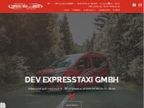 Website Screenshot DEV Expresstaxi GmbH