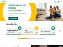 Website Screenshot KELAG Energie & Wärme GmbH - Region Salzburg