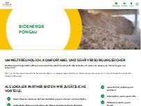 Website Screenshot Bioenergie Pongau GmbH - Heizwerk St. Johann im Pongau
