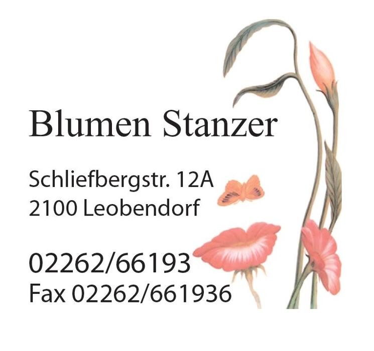 Bilder Stanzer Blumen