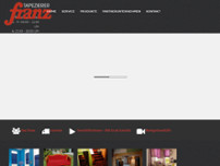 Tapezierer Franz website screenshot