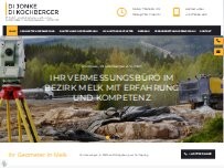 Website Screenshot Jonke DI - Kochberger DI ZT GmbH