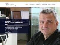 Website Screenshot Architekt DI Heinrich Trimmel, Sachverständiger