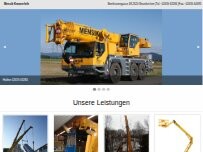Website Screenshot Mensik GmbH