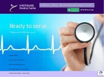 Website Screenshot Hinterland Medical Centre