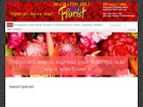 McGraths Hill Florist website screenshot