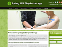 Spring Hill Physiotherapy website screenshot