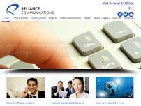 Reliance Communications website screenshot
