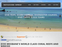 Nautilus Scuba Centre Toowong website screenshot