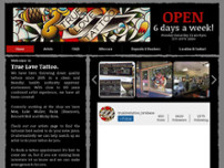 True Love Tattoo website screenshot