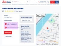 Website Screenshot Kwik Kopy West End