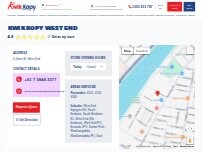 Website Screenshot Kwik Kopy West End