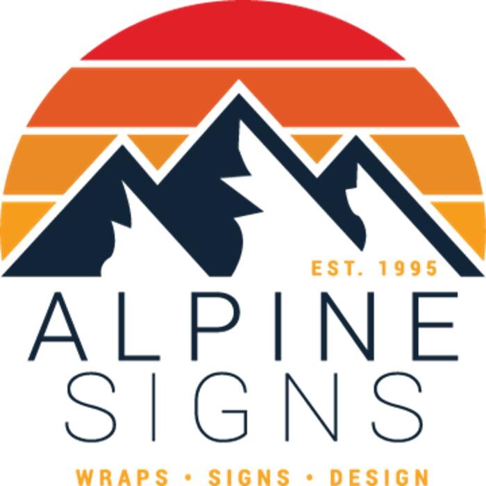 Alpine Signs Logo