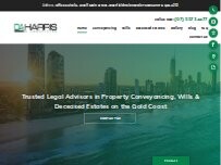 Website Screenshot D.A. Harris & Associates