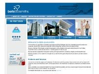 Bells Locksmiths website screenshot