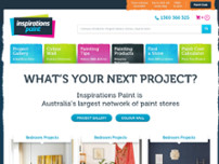 Inspirations Paint Ipswich West website screenshot