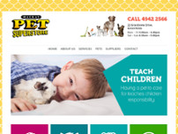 Mackay Pet Superstore website screenshot