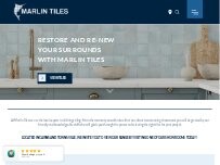 Website Screenshot Marlin Tiles