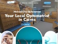 Website Screenshot Michael Chu Optometrist