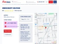 Website Screenshot Kwik Kopy Hilton