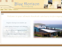 Blue Horizon Pool Supplies website screenshot