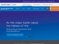 Service One Alliance Bank website screenshot