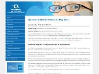 Maroubra Optometrists website screenshot