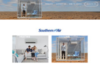 Southern Air (Tas) Pty Ltd website screenshot