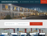 Edgewater Hotel website screenshot
