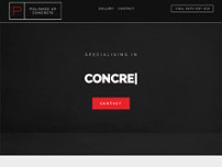 Polished Up Concrete website screenshot