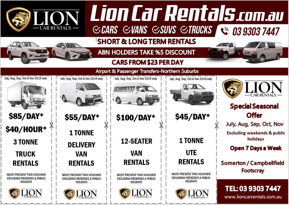 Images Lion Car Rentals