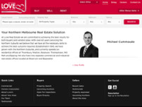 Love Real Estate website screenshot