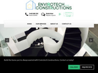 Envirotech Constructions website screenshot