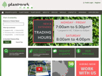 Plantmark website screenshot