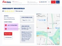 Website Screenshot Kwik Kopy Knoxfield