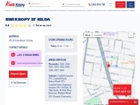 Website Screenshot Kwik Kopy St Kilda