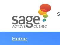Website Screenshot Sage Active Clinic