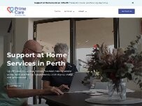 Website Screenshot Comfort Keepers