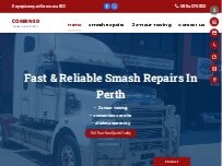 Website Screenshot Combined Car and Truck Smash