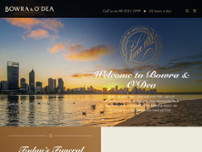 Bowra & O'Dea Funeral Directors website screenshot