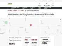 Website Screenshot SPW Western Welding Services Spearwood
