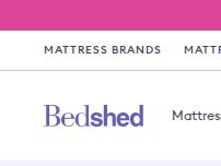 Website Screenshot Bedshed Bunbury