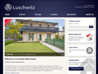 Luschwitz Real Estate website screenshot