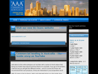 Screenshot for http://www.aaamortgages.com.au