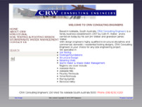 CRW Consulting Engineers website screenshot