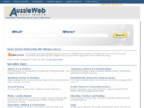 AussieWeb website screenshot